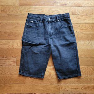 Dianne Gilman Size 10 Black Denim Shorts